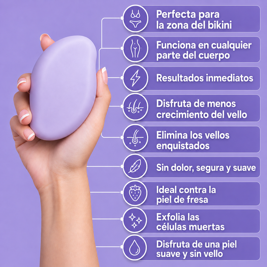 Depiladora de Cristal Exfoliante