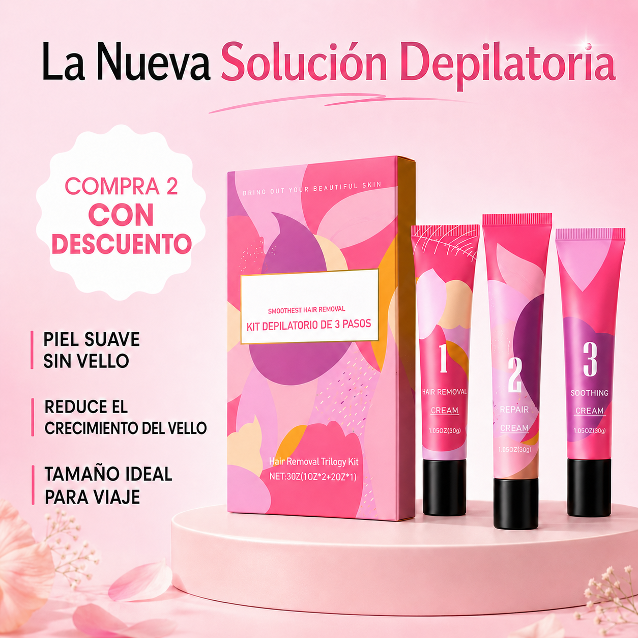 Kit Trilogy Depilación Facial